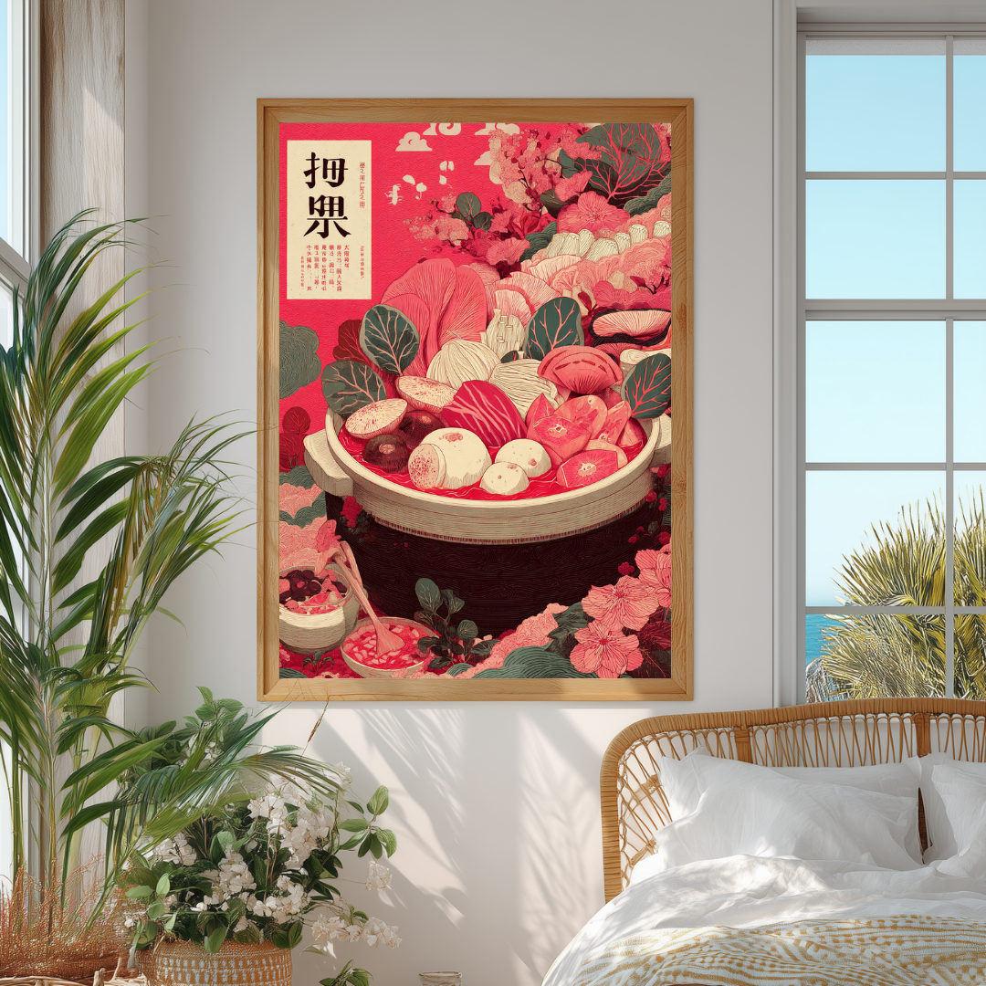 Japanese Bowl Poster
