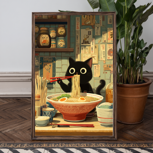 NEKO Ramen Poster