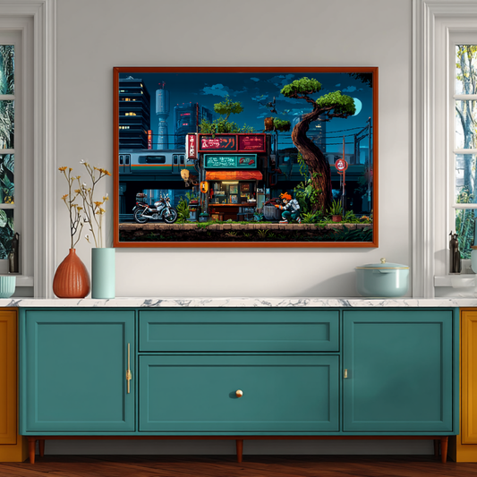 8 - bit Gameplay Poster