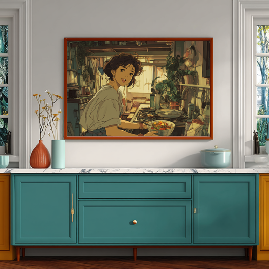 80's Kitchen Poster