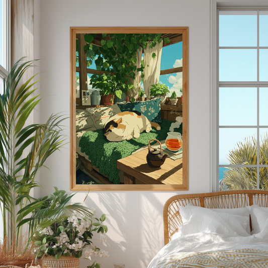 Neko Peace Poster - Free