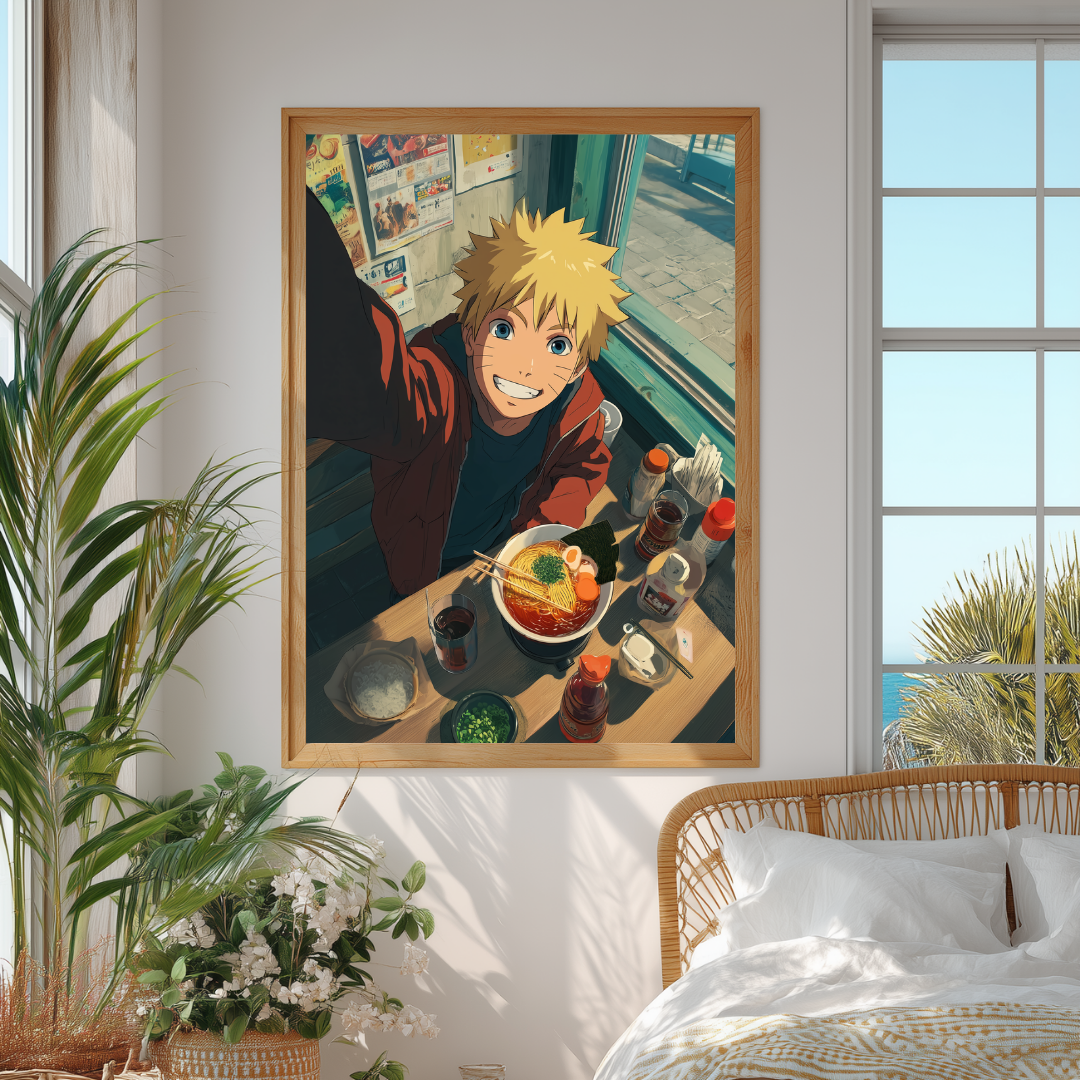 Naruto Selfie Poster